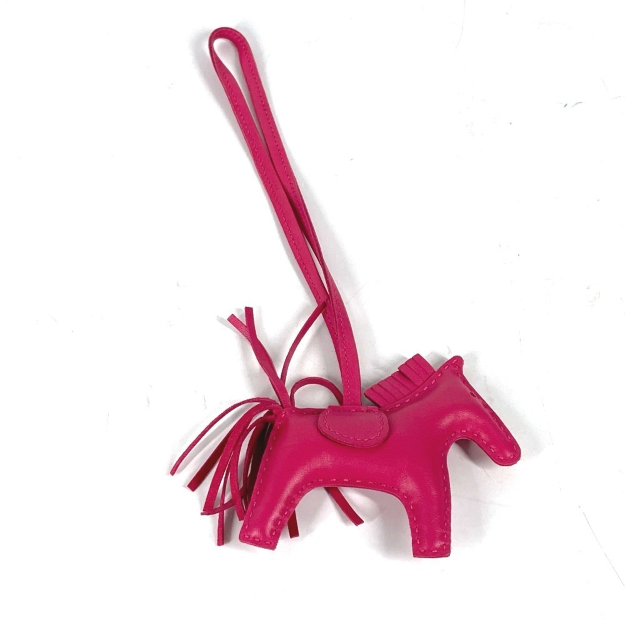 HERMES Hermes Horse Rodeo PM Bag Charm Accessory So Pink Anjo Miro Women's Rose Mexico — Like New