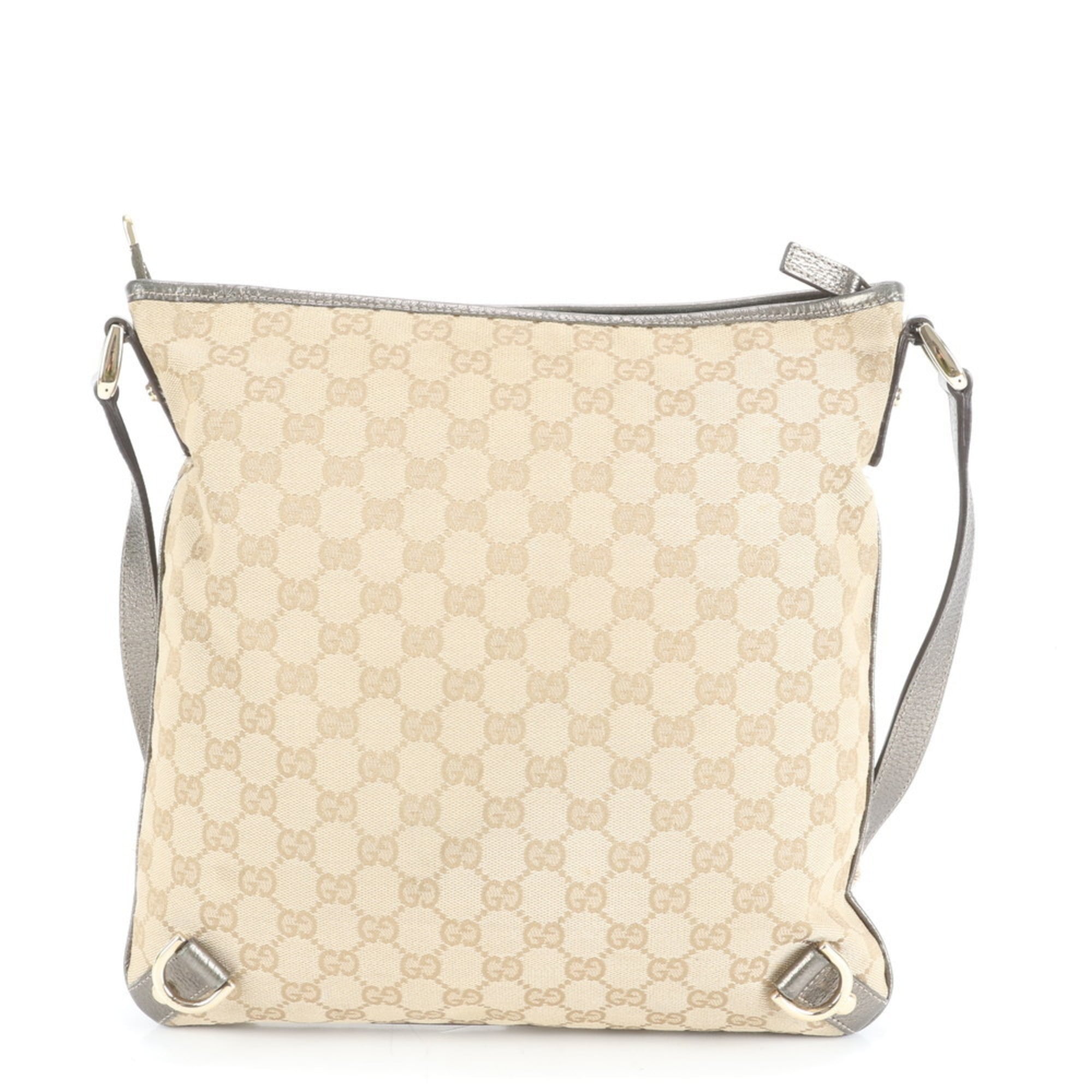 Gucci GG Canvas Abbey 131326 Leather Shoulder Bag, Handbag, Tote Bag for Women