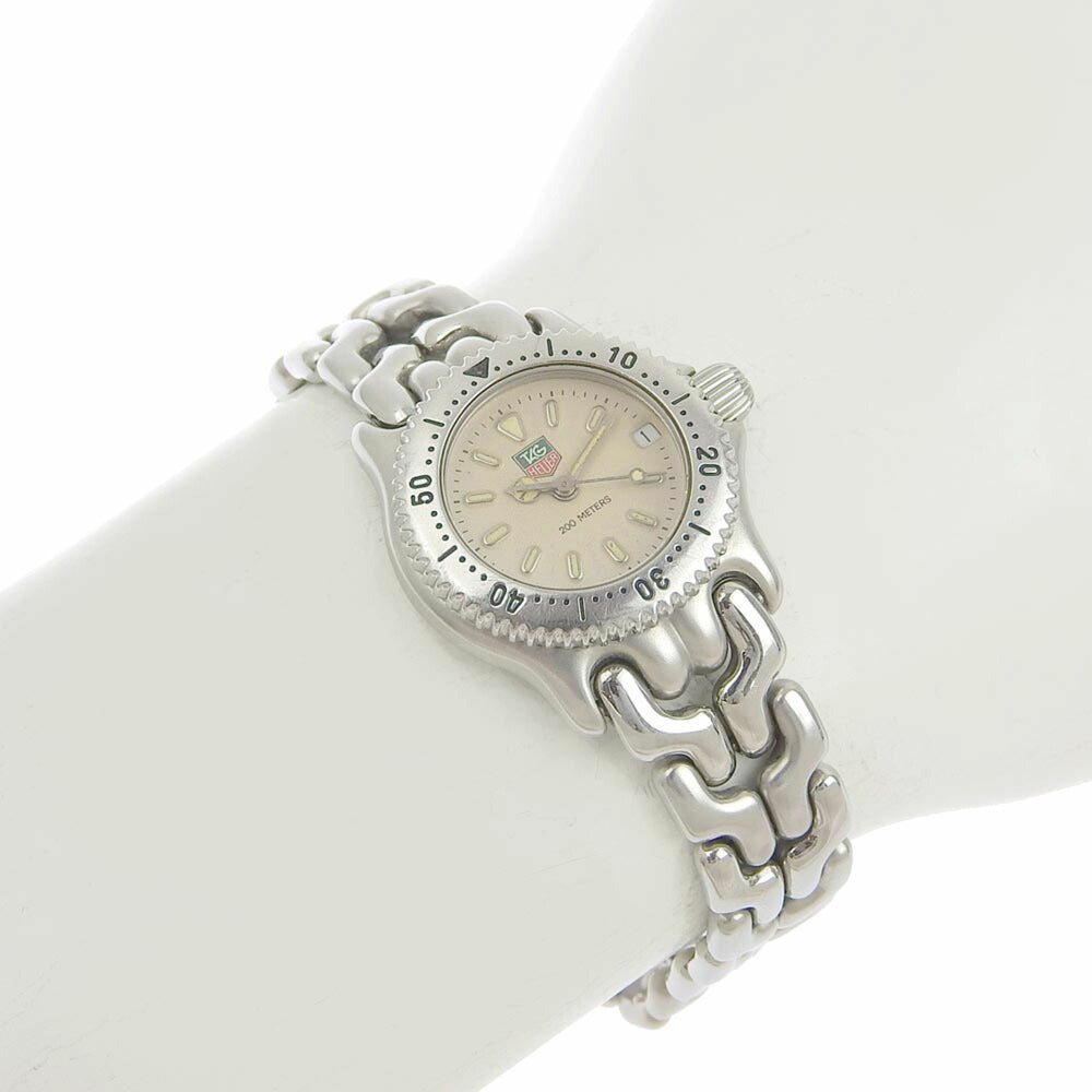 Tag Heuer TAG HEUER Cell Professional Women's Quartz Battery Watch Cream Dial S99 008M — Good