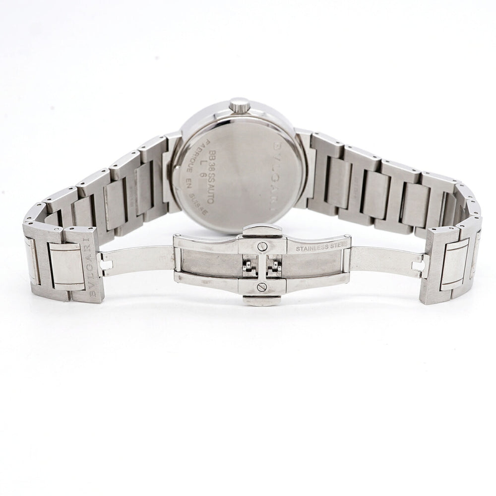 Bvlgari BB38SSAUTO Black Dial Men's Watch — Good