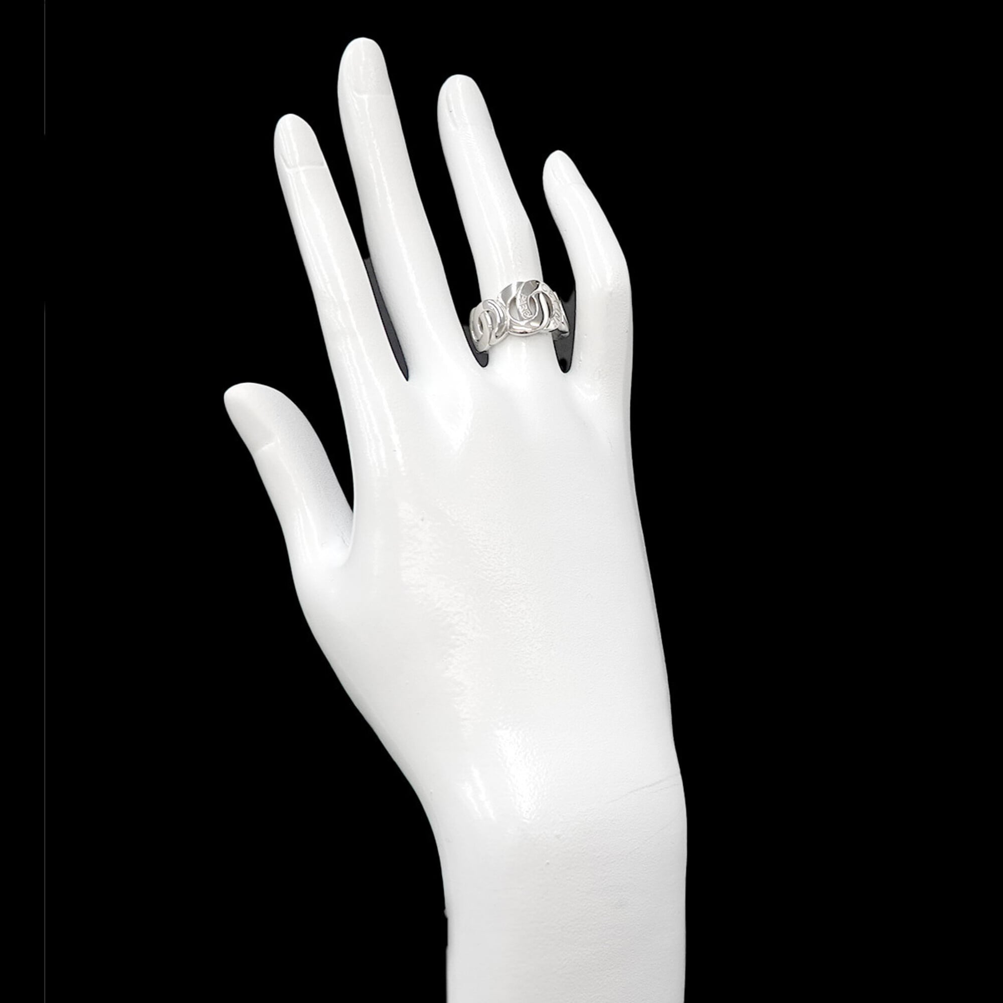 Celine CELINE 1 Ring Pt Platinum — Like New