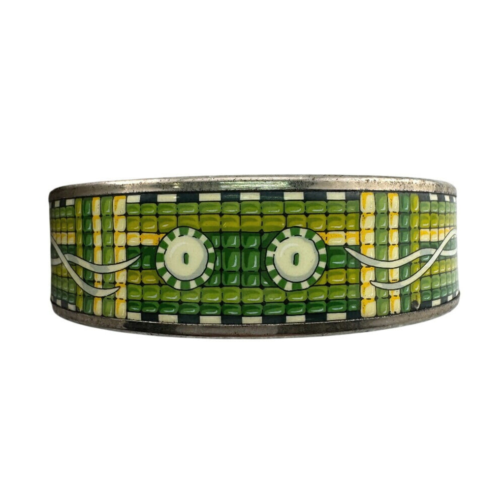 HERMES GM Enamel Cloisonne Bracelet/Bangle Bracelet Green Women's