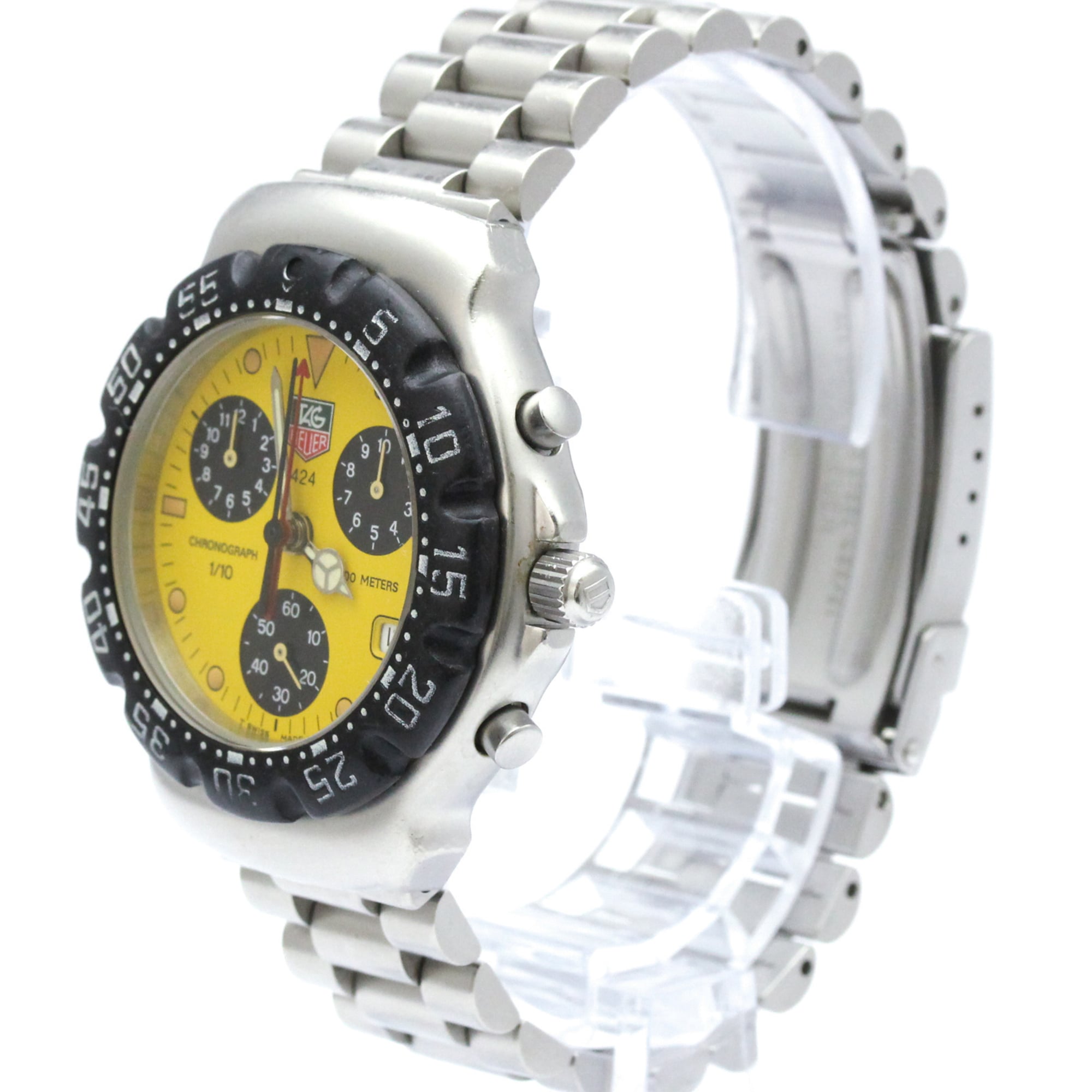 TAG HEUER 2000 Formula 1 Chronograph Steel Quartz Mens Watch CA1212 — Good