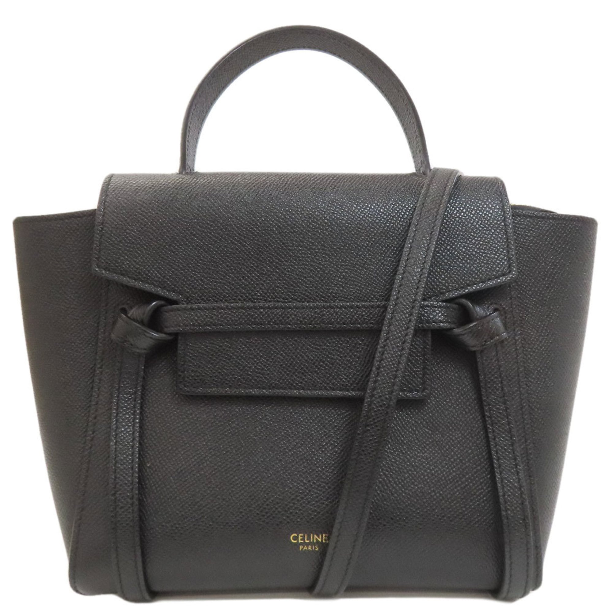 Celine Nano 2-Way Handbag in Calfskin Leather for Women