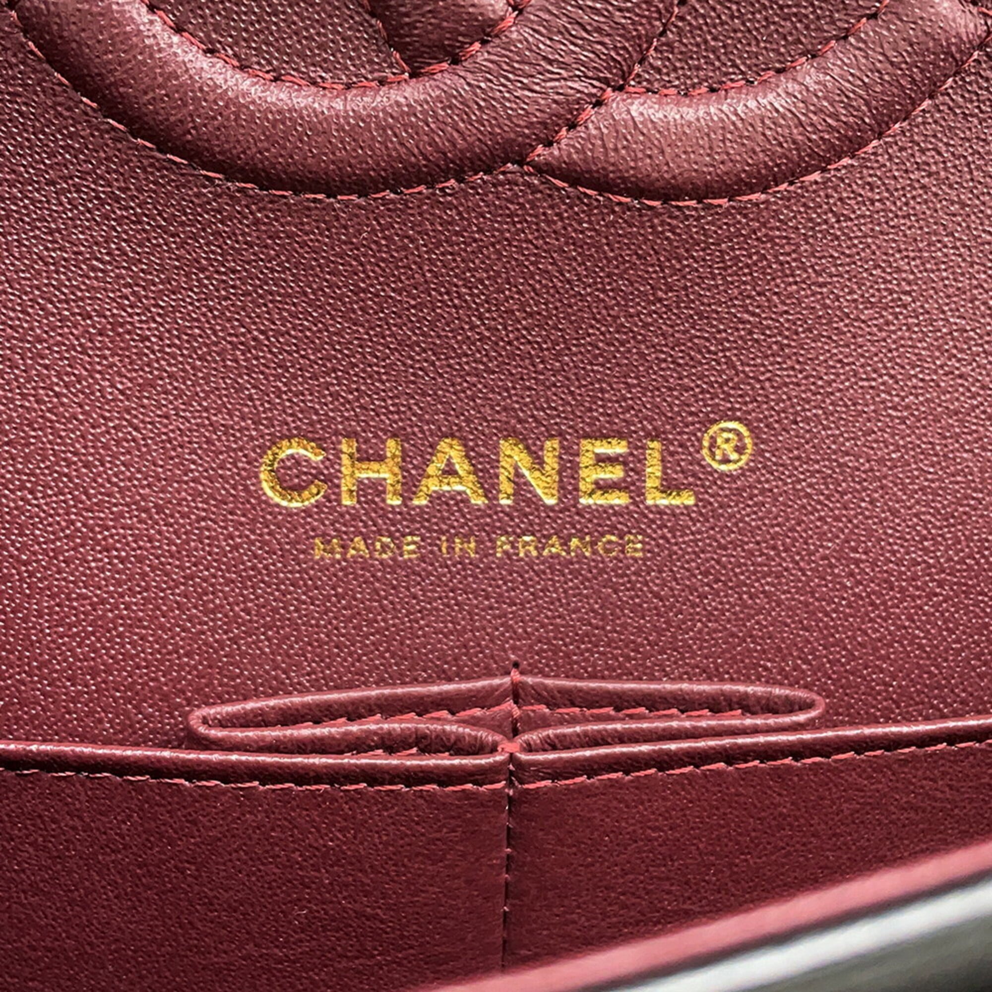 Chanel Chain Shoulder Bag Matelasse 25 Coco Mark Lambskin Double A01112 CHANEL Handbag Women's — Like New