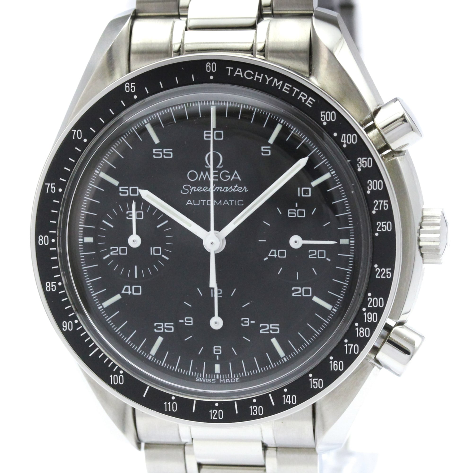 OMEGA Speedmaster Automatic Steel Mens Watch 3510.50 Polished — Very Good
