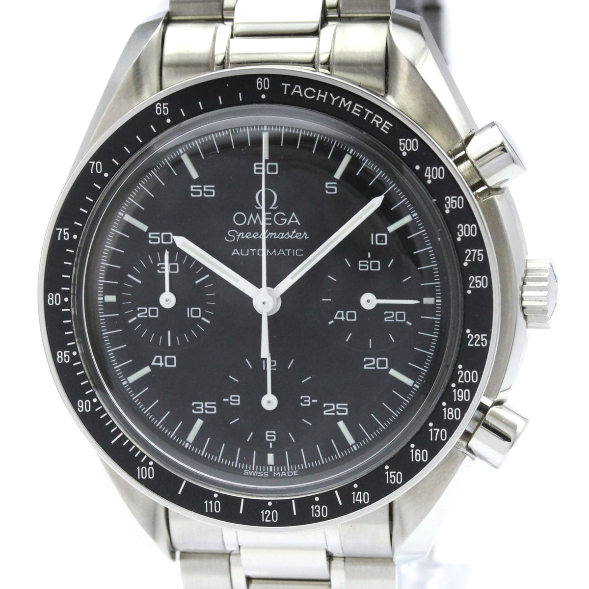 OMEGA Speedmaster Automatic Steel Mens Watch 3510.50 Polished — Very Good
