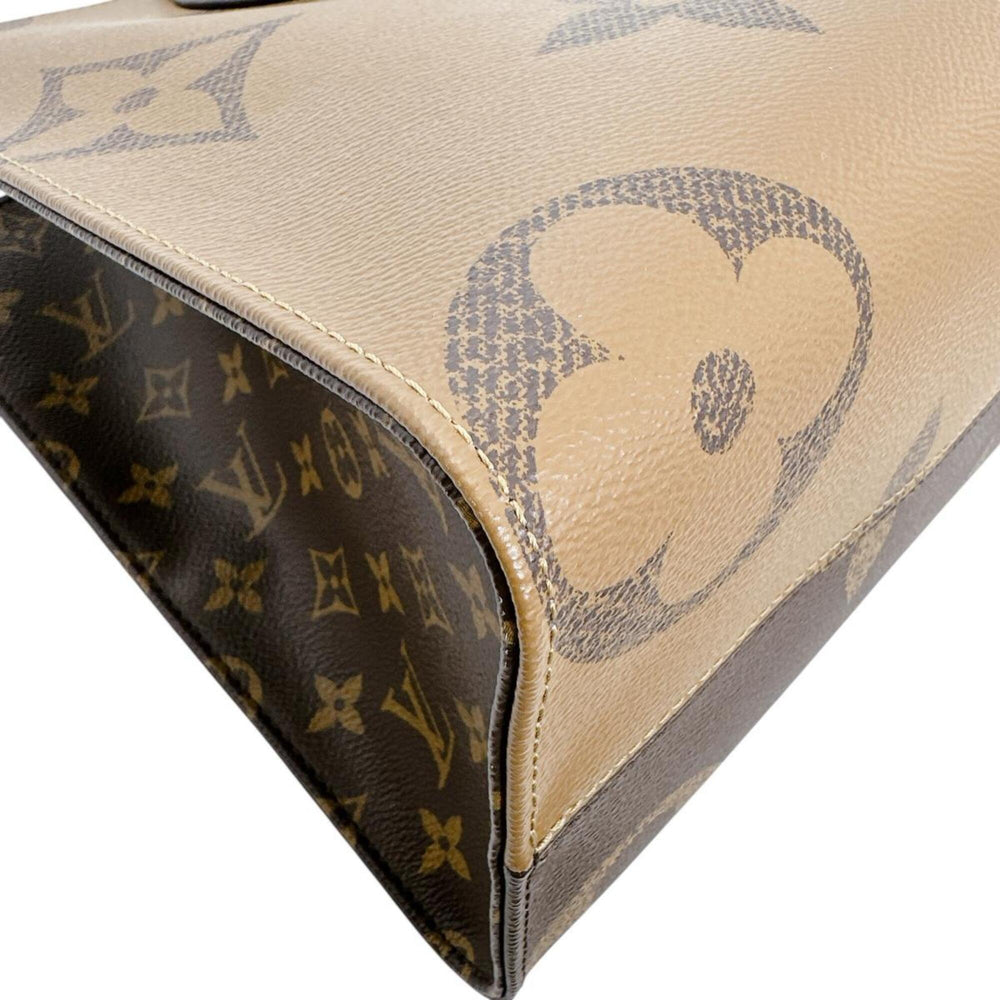 Louis Vuitton LOUIS VUITTON Tote Bag Handbag Monogram Giant Reverse OnTheGo MM M45321 Brown — Like New