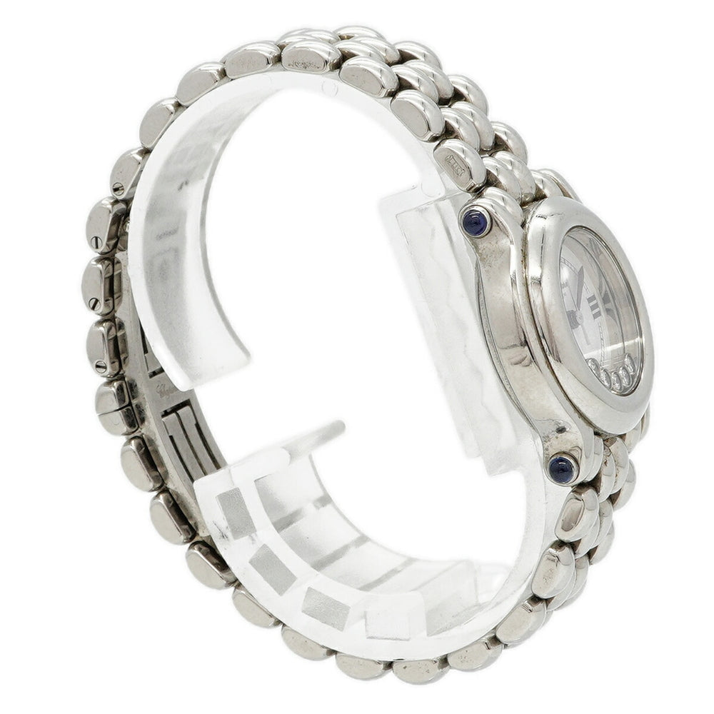 Chopard Happy Sport Diamond 27 8250-23 White Dial Women's Watch — Good