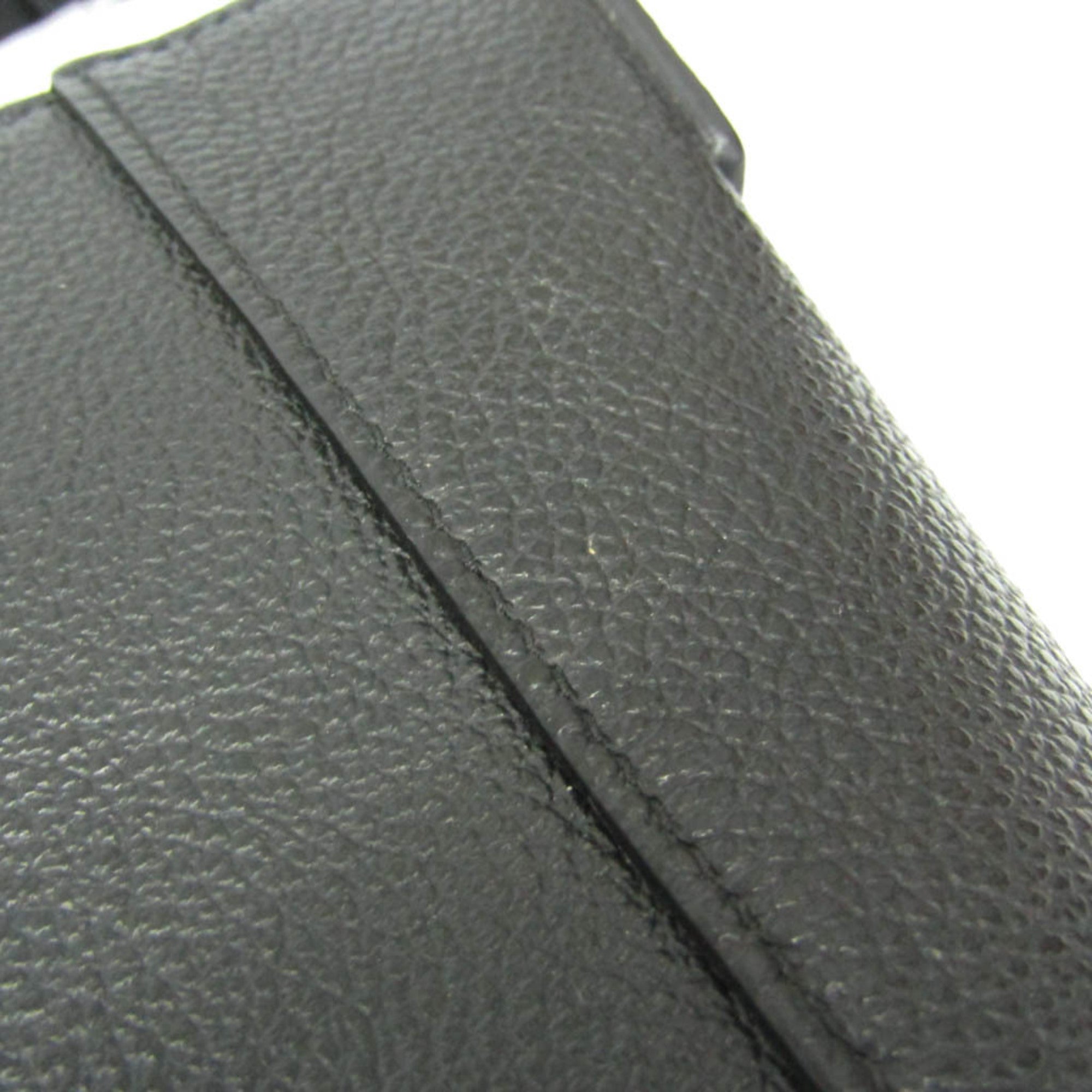 Balenciaga Hourglass Shoulder Bag 644722 Men,Women Leather Pouch,Shoulder Bag Black — Like New