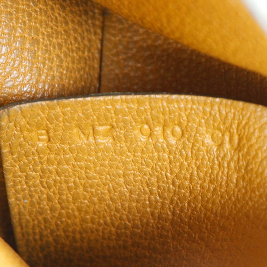 Hermes Bastia Coin Case Chevre Made in France 2023 Green B Snap Button Women's