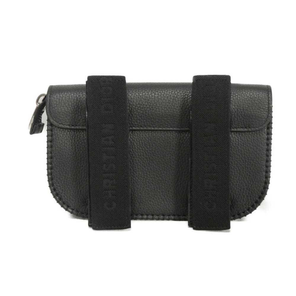 Christian Dior Dior Cactus Jack Saddle Arm Pouch Handbag with Logo Embroidery, 3-Way Design, Travis Scott, 2ADCA390SOT_H03E, Men's — Like New