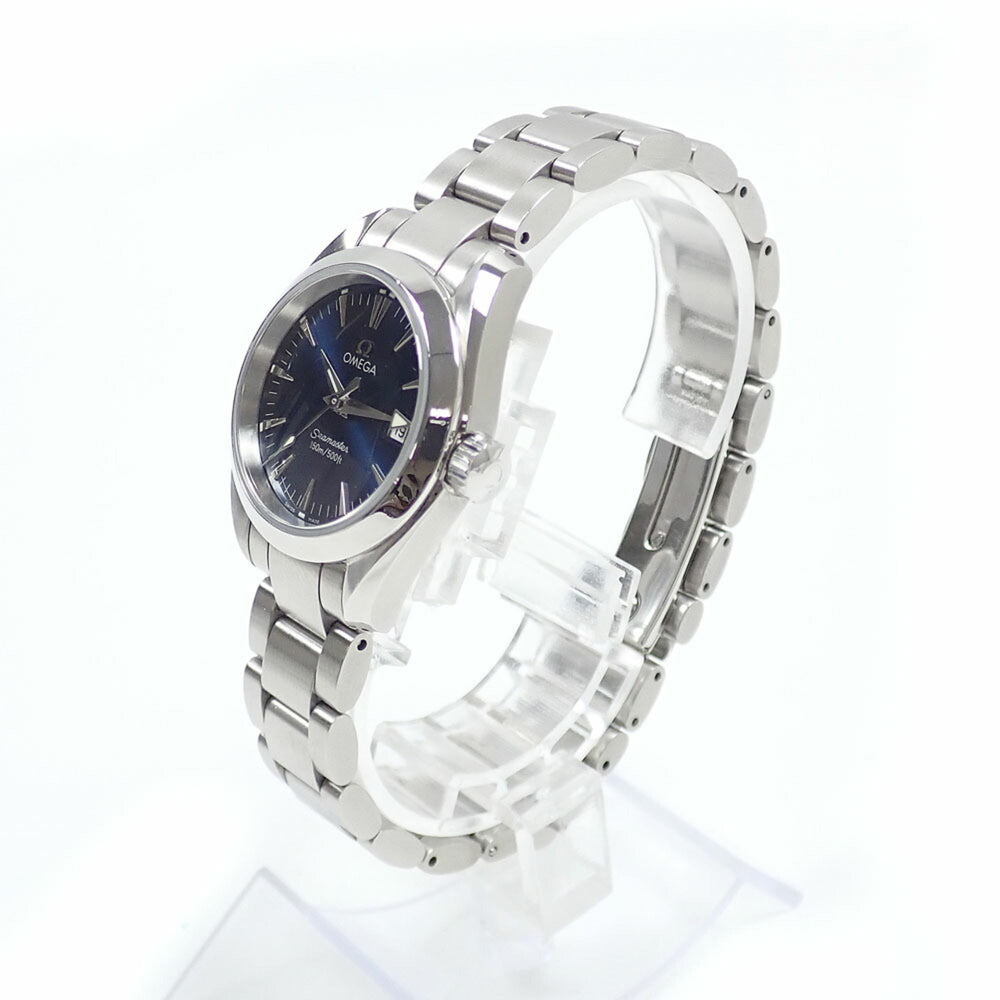 Omega Seamaster Aqua Terra Ladies Quartz Watch SS 2577.80.00 Battery-powered — Good