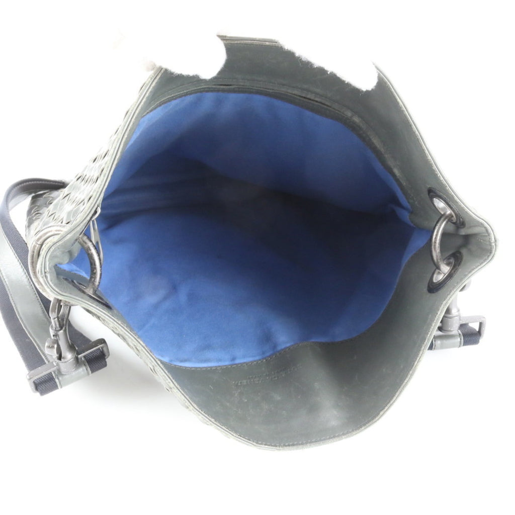 Bottega Veneta Intrecciato Braided Leather Shoulder Messenger Bag for Men