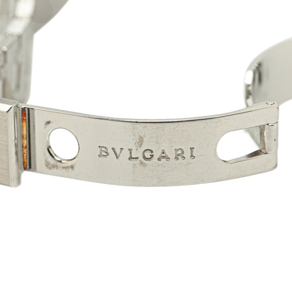 BVLGARI Watch BB23SS Quartz Black Dial Stainless Steel Women's — Good