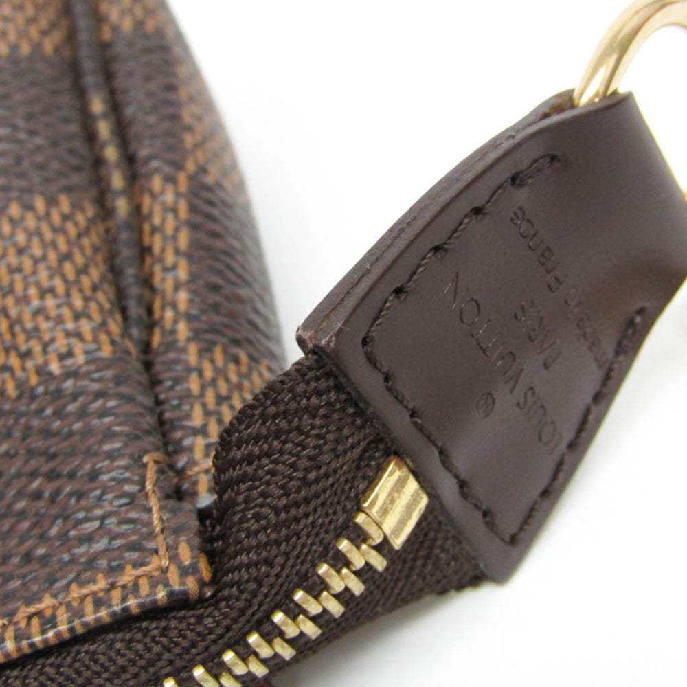 Louis Vuitton Damier Mini Pochette Accessoires T&B N58011 Women's Handbag Ebene — Like New
