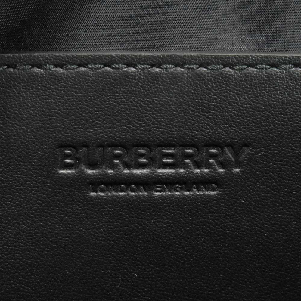 Burberry Paddy Logo Crossbody Shoulder Bag, Cotton Calfskin, Rubber Embossed Nylon, Black, 8049094, Men's — New - Store Return