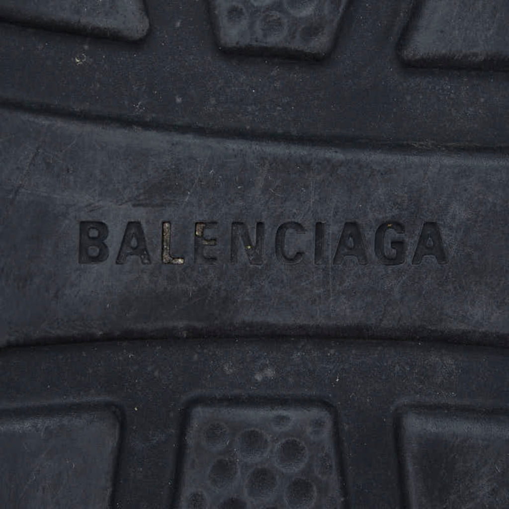 Balenciaga Speed Trainer Sneakers, Size 40, Black and White, Rubber Fabric, Men's, BALENCIAGA