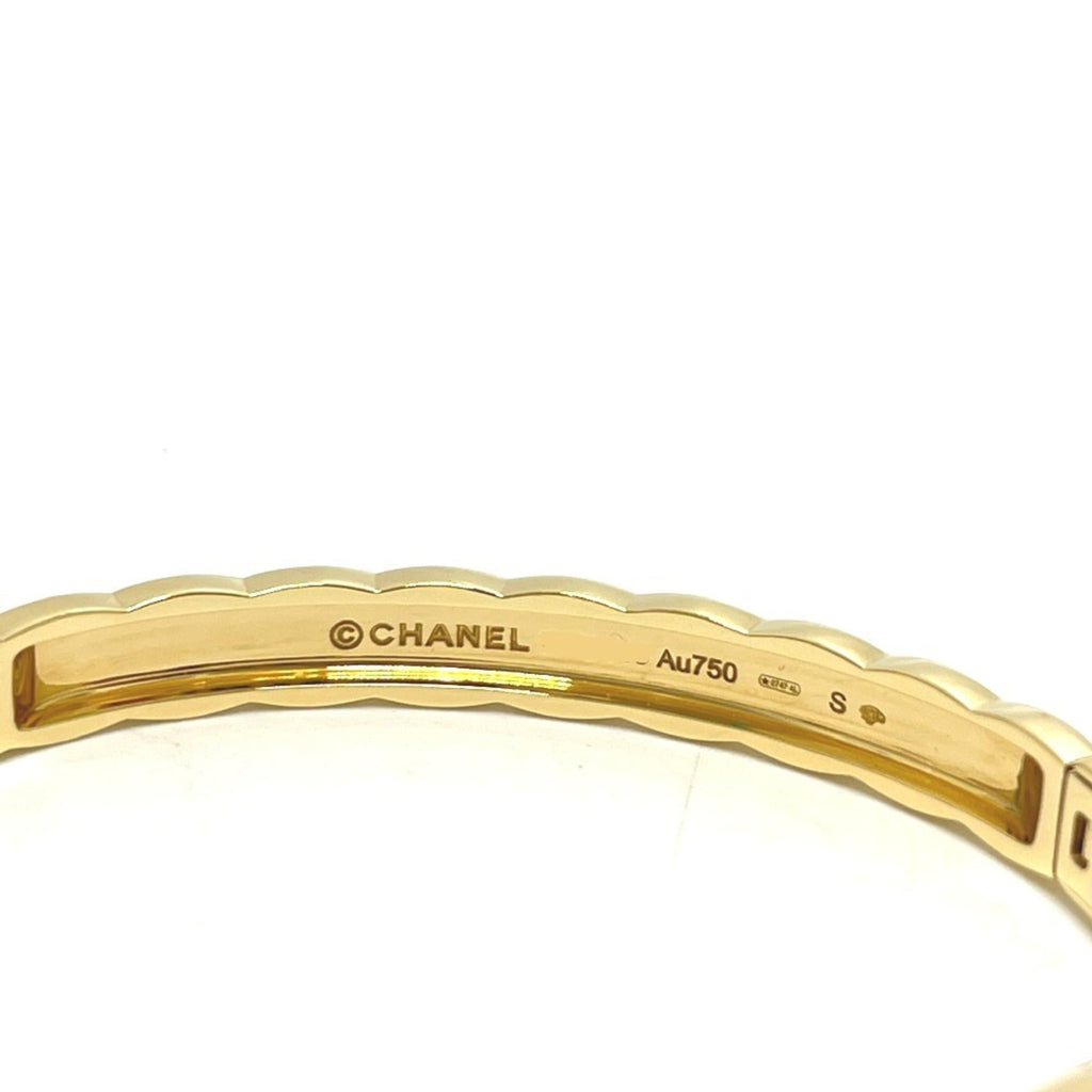 CHANEL J11140S Coco Crush Collection Diamond Large Accessory Bracelet 18K Yellow Gold for Women