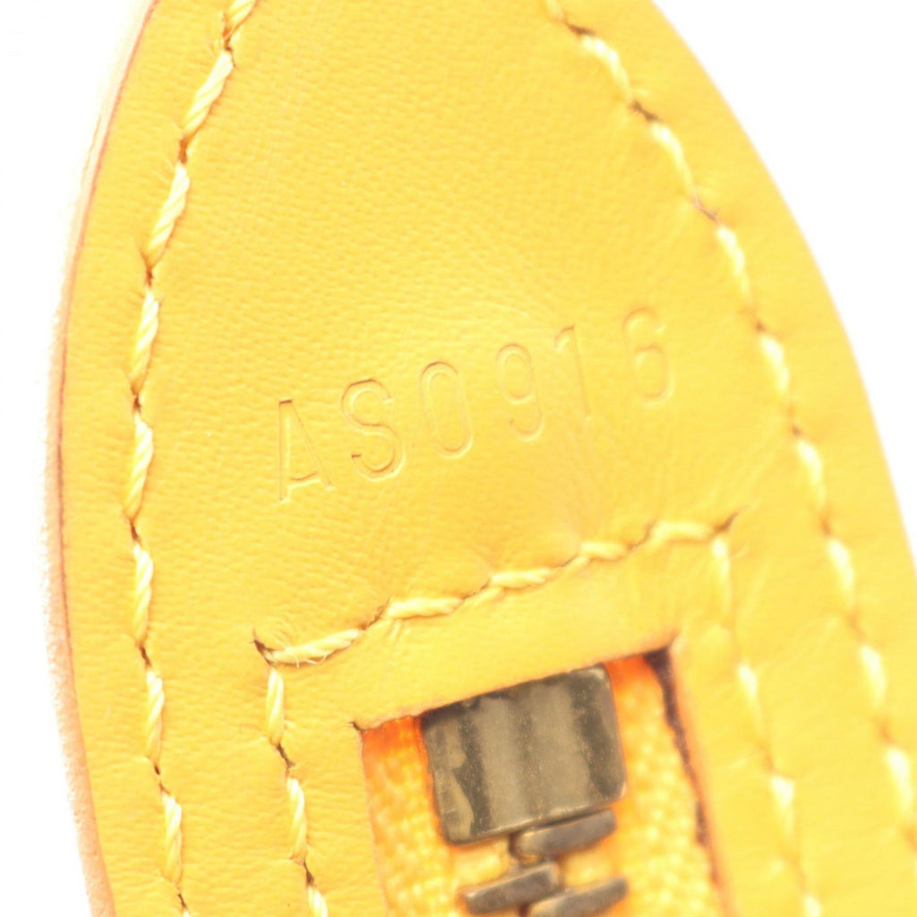 Louis Vuitton Saint-Jacques Shopping Shoulder Bag, Epi Leather, Yellow, Women's, M52269