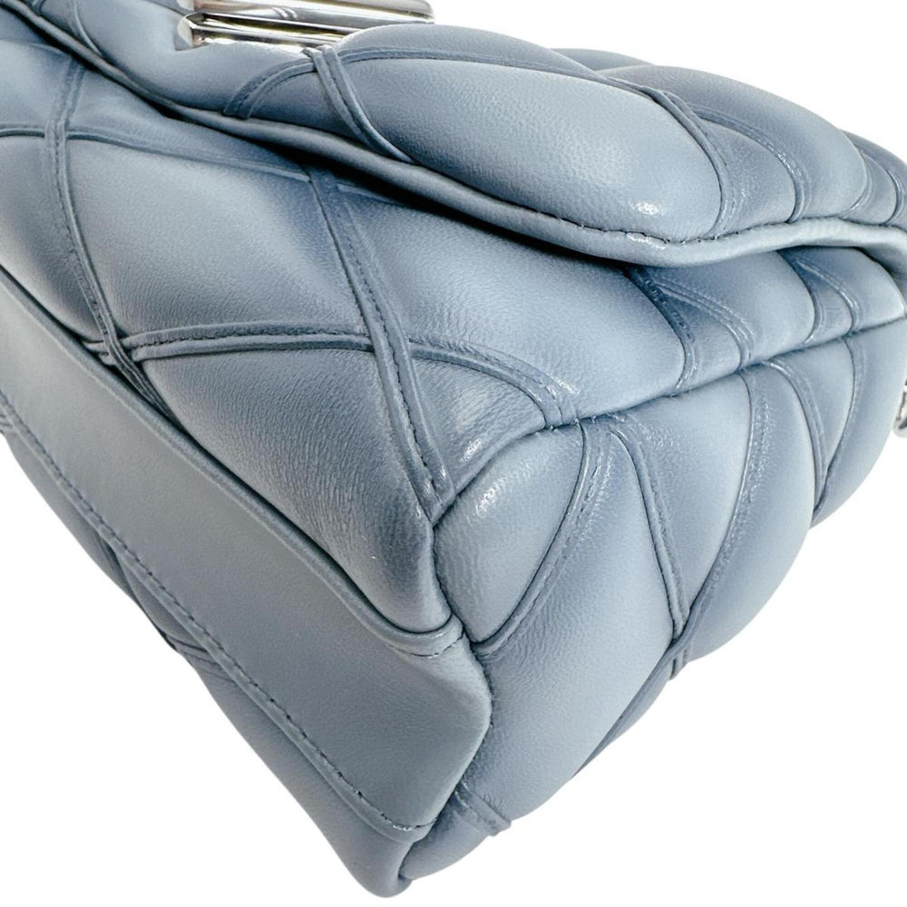 Louis Vuitton LOUIS VUITTON Handbag Maltage GO-14PM Lambskin M12434 Denim Blue — Like New