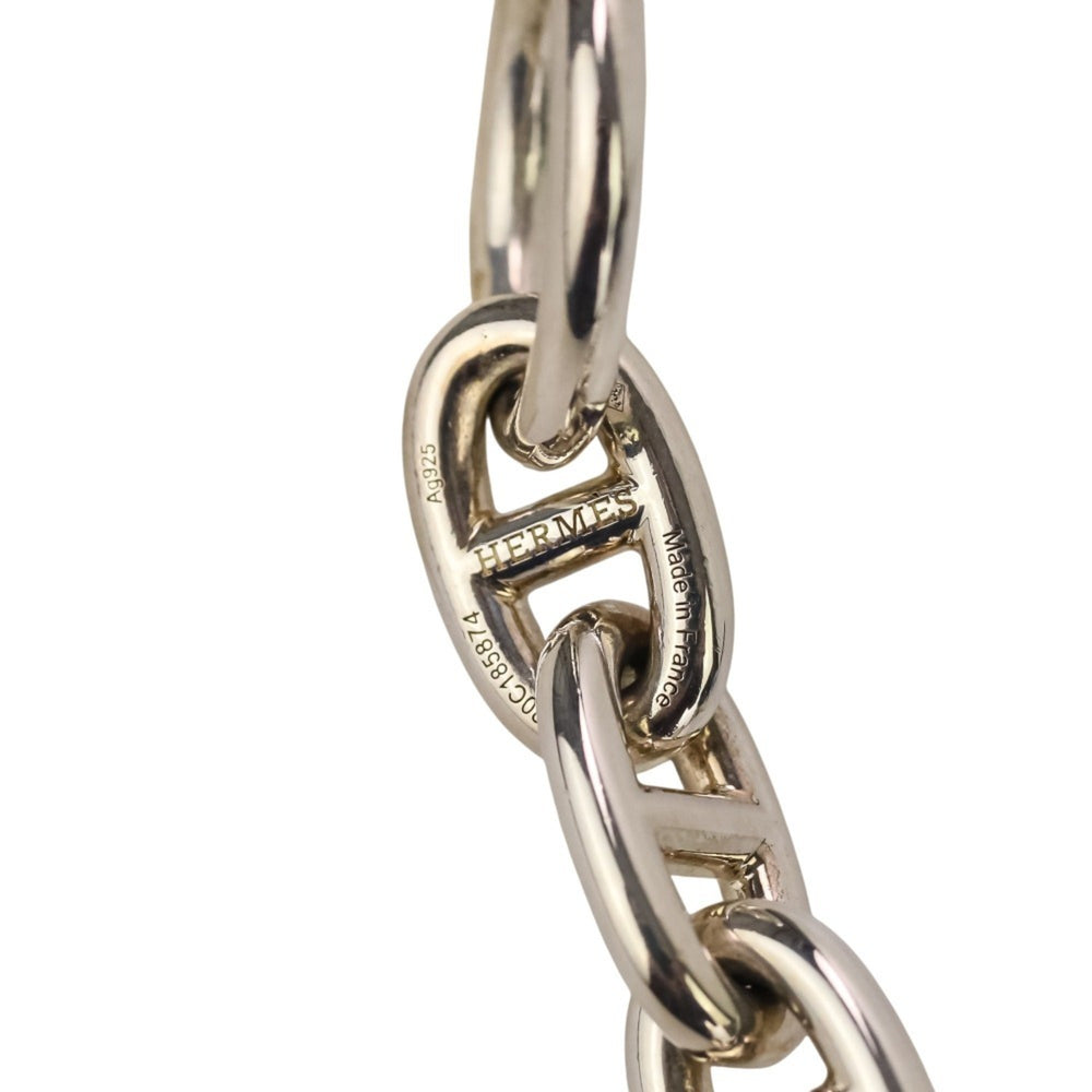 HERMES Chaine d'Ancre MM 14-link bracelet, sterling silver 925, women's — Like New