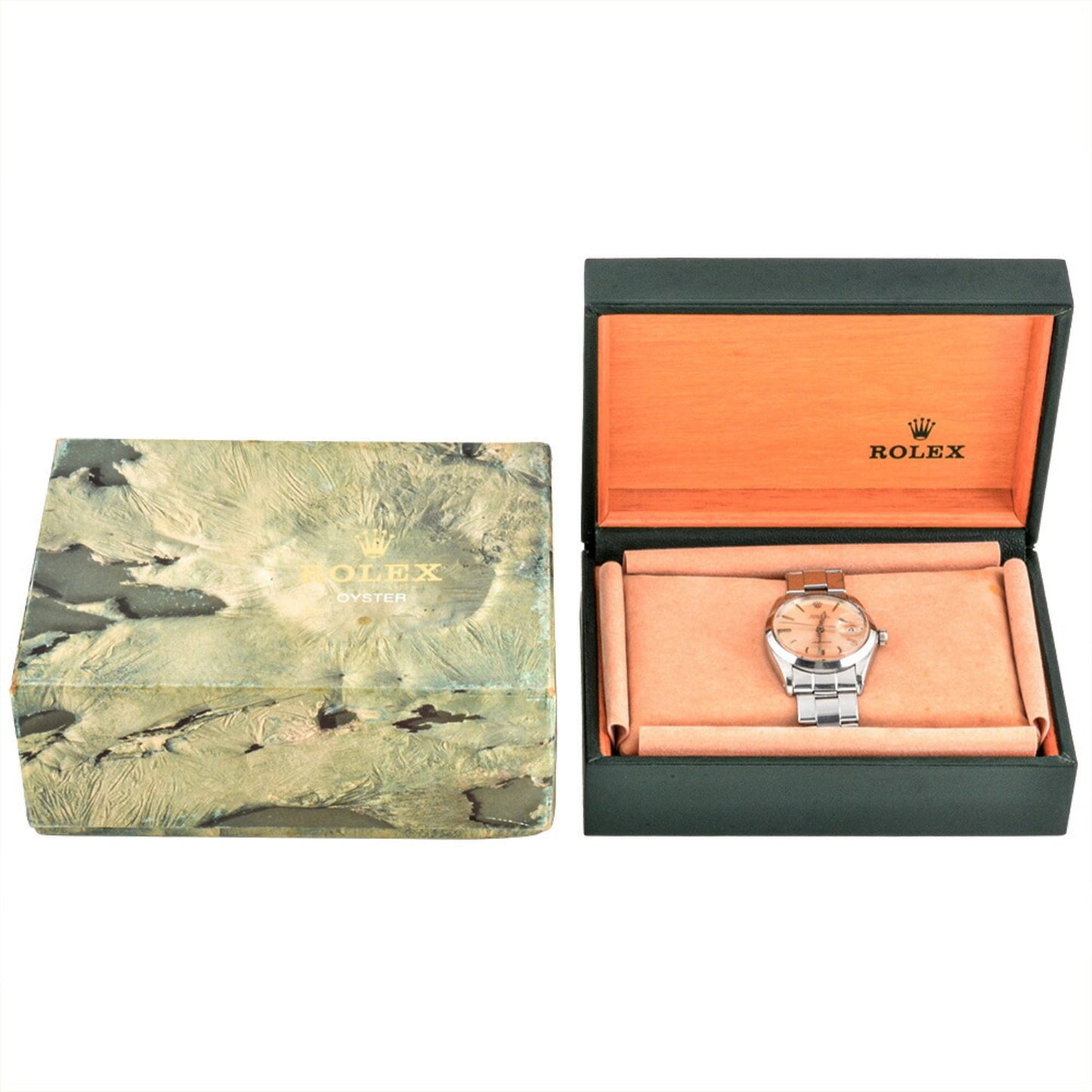 Rolex ROLEX 6694 Oysterdate Precision 22***** (circa 1967) Hand-wound Silver Dial Women's Watch