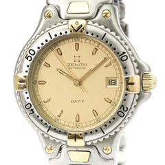 ZENITH Defy Gold Plated Steel Automatic Mens Watch 59.2000.462 Polished — Very Good