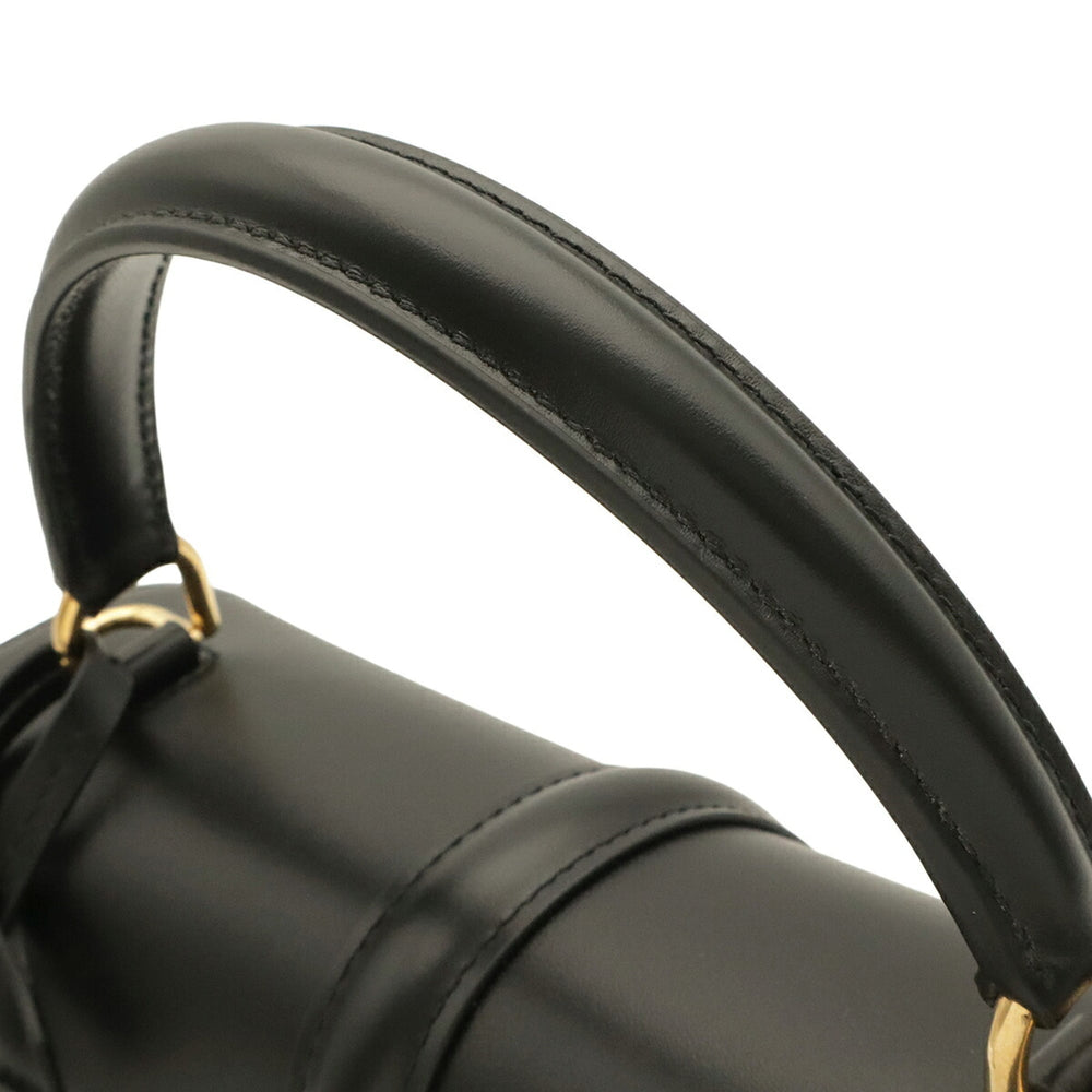 CELINE Small 16 Seize One-Handle Handbag Shoulder Bag Calfskin Black 188003 — New - Store Return