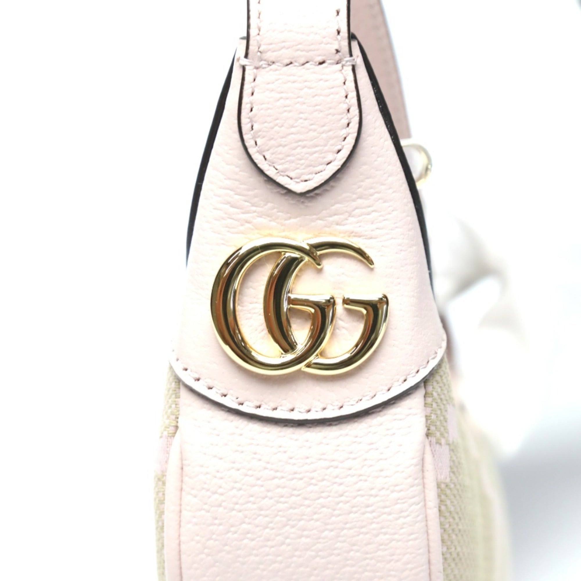 GUCCI Handbag Ophidia Jumbo GG Bag Canvas ?658551 Pink — New - Store Return