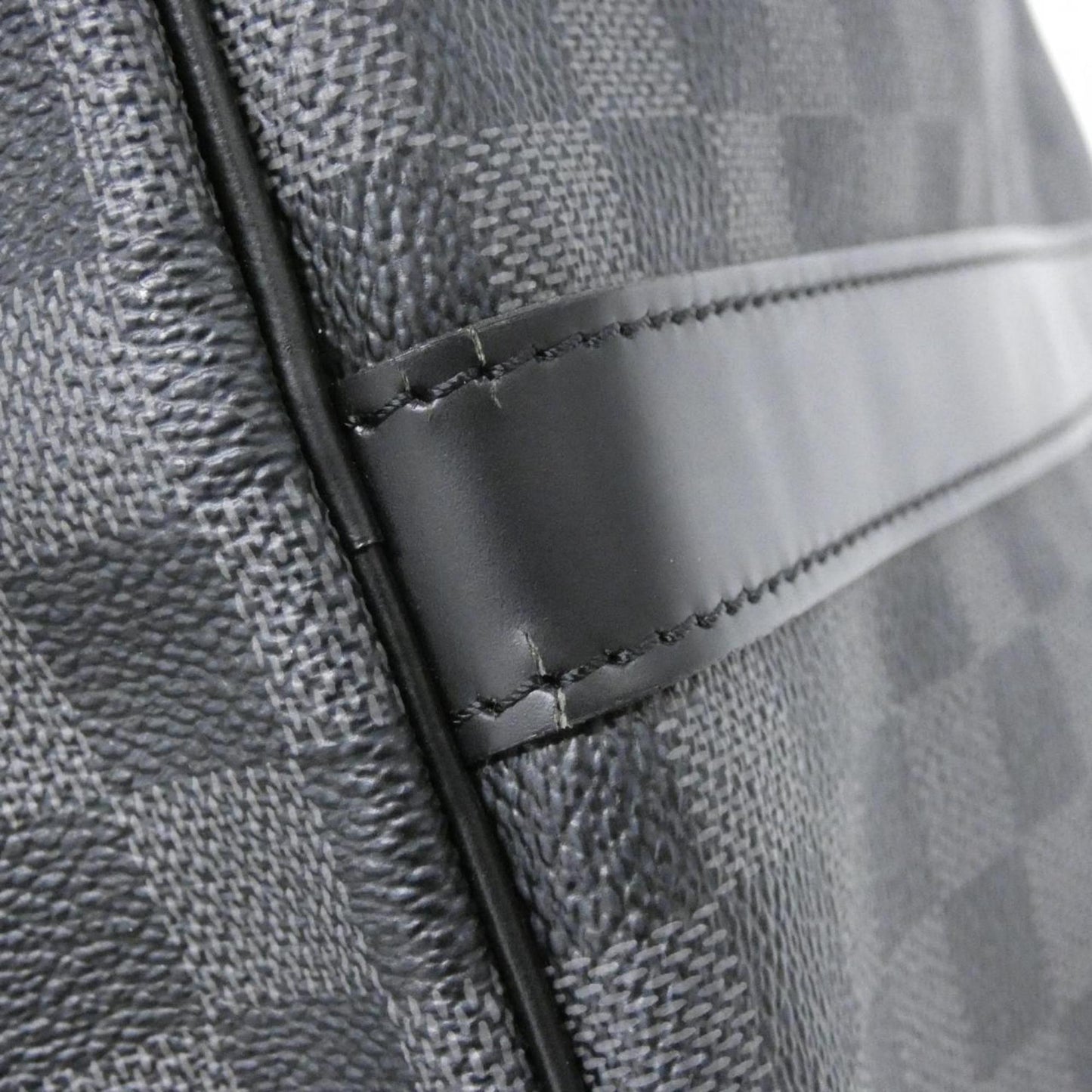 Louis Vuitton Damier Graphite Keepall Bandouliere 55cm N41413 Boston Bag