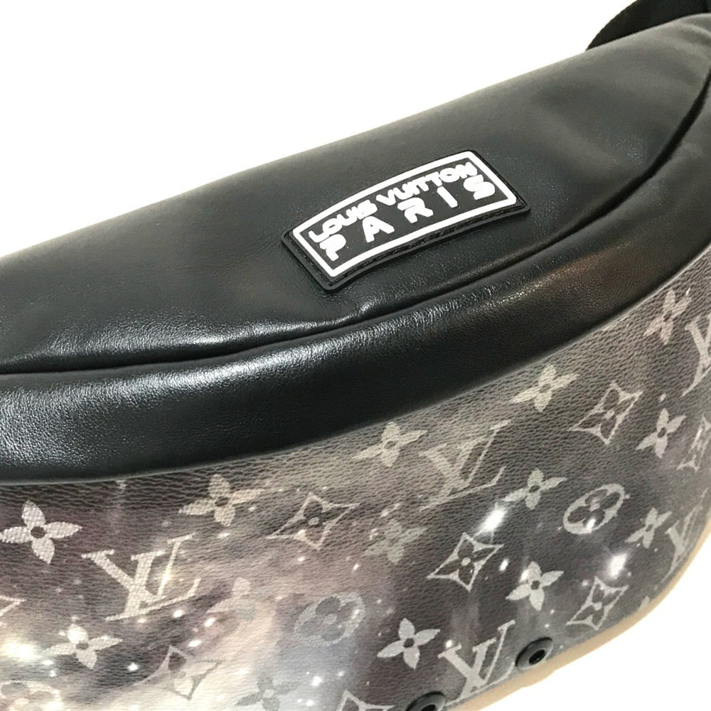 LOUIS VUITTON M44444 Monogram Galaxy Discovery Bum Bag Waist Body Canvas Men's Black — New - Store Return