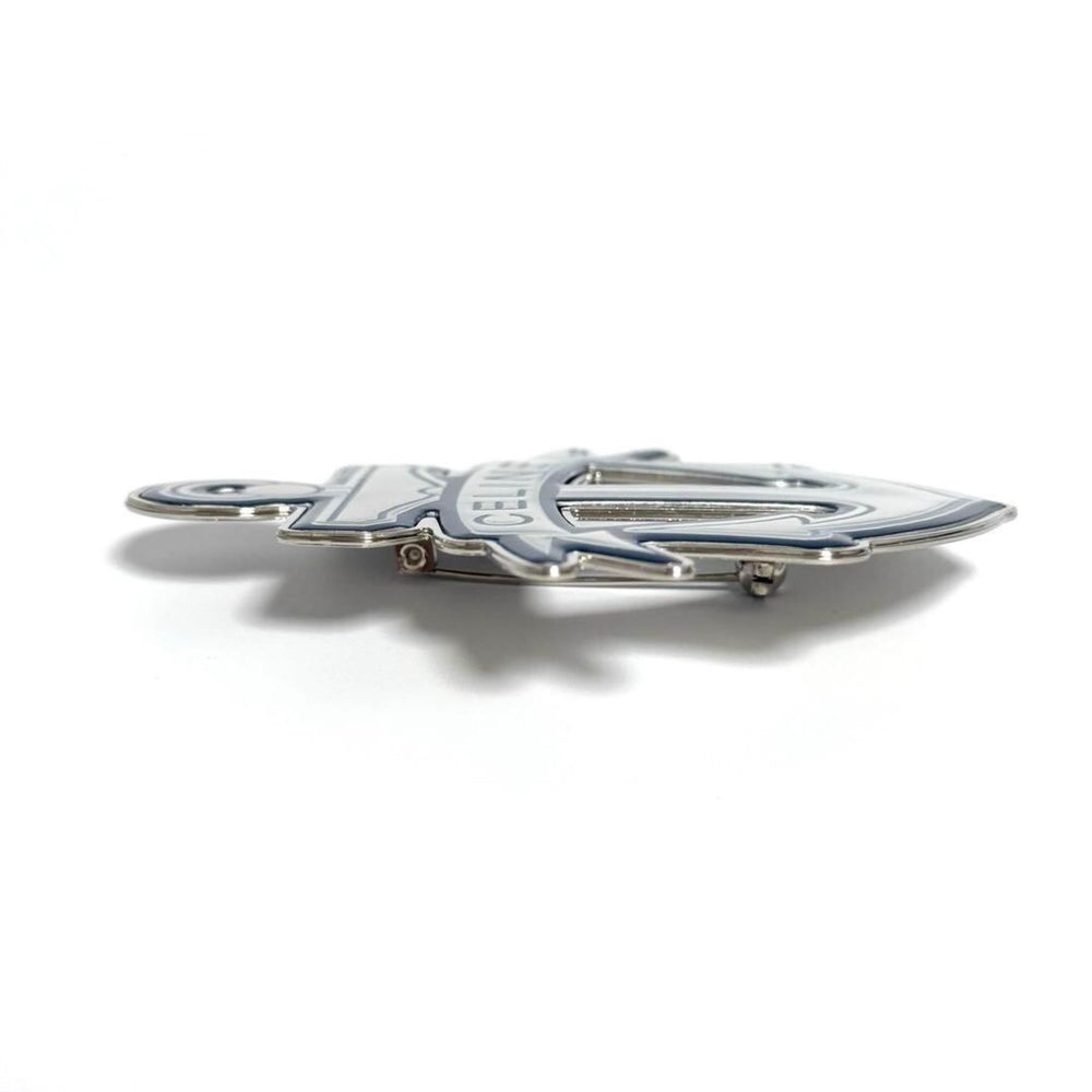 Celine Men's Women's Brooch Badge Anchor Marine Blue — Like New