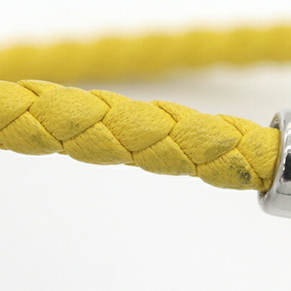 Hermes Glenan Yellow Leather Bangle Bracelet for Women — Like New