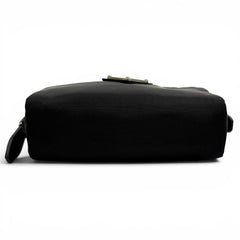 PRADA 1ND339 Micro Re-Nylon Pouch Small Triangle Logo Makeup Black Made in Italy Women's — Like New