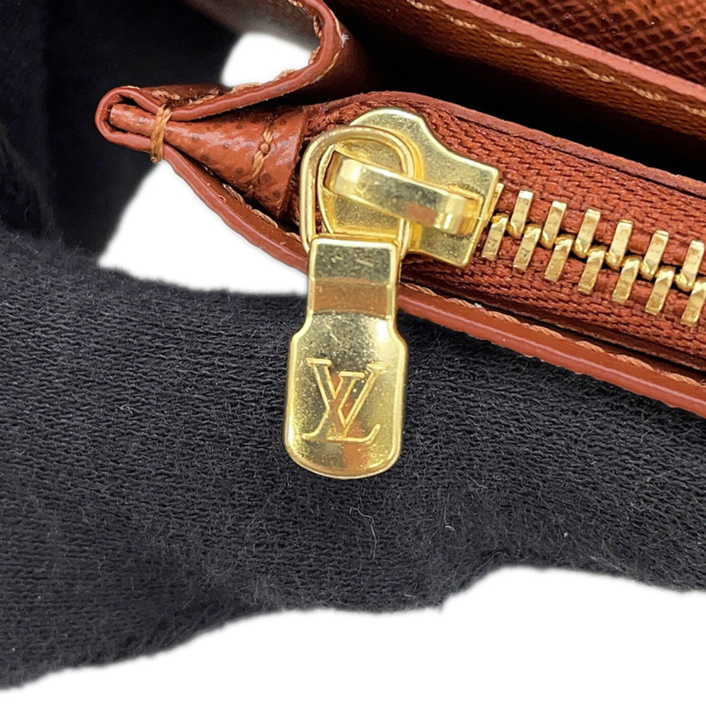 Louis Vuitton Monogram Long Wallet Portefeuille Brazza M66540 LOUIS VUITTON