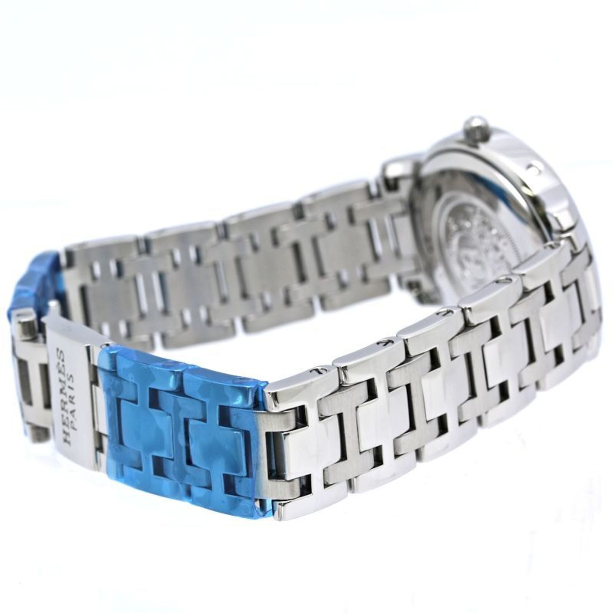 HERMES Clipper Classic CP1.310.220 4966 Boys' Watch Stainless Steel 40519 — Very Good