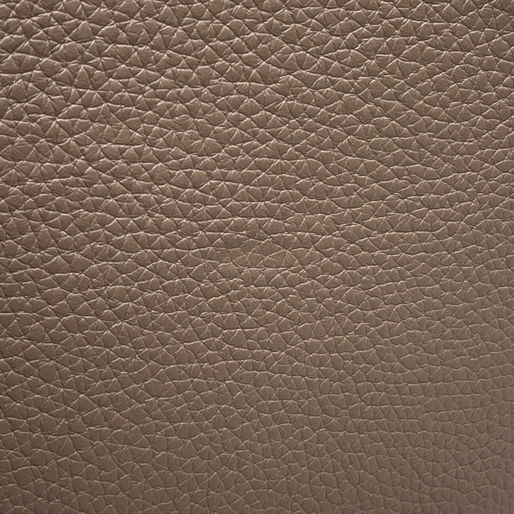 Hermes Picotin Lock MM Handbag, Etoupe, Taurillon Clemence Leather, B Stamp, HERMES Tote Bag, Lock, Picotin, Women's — Like New