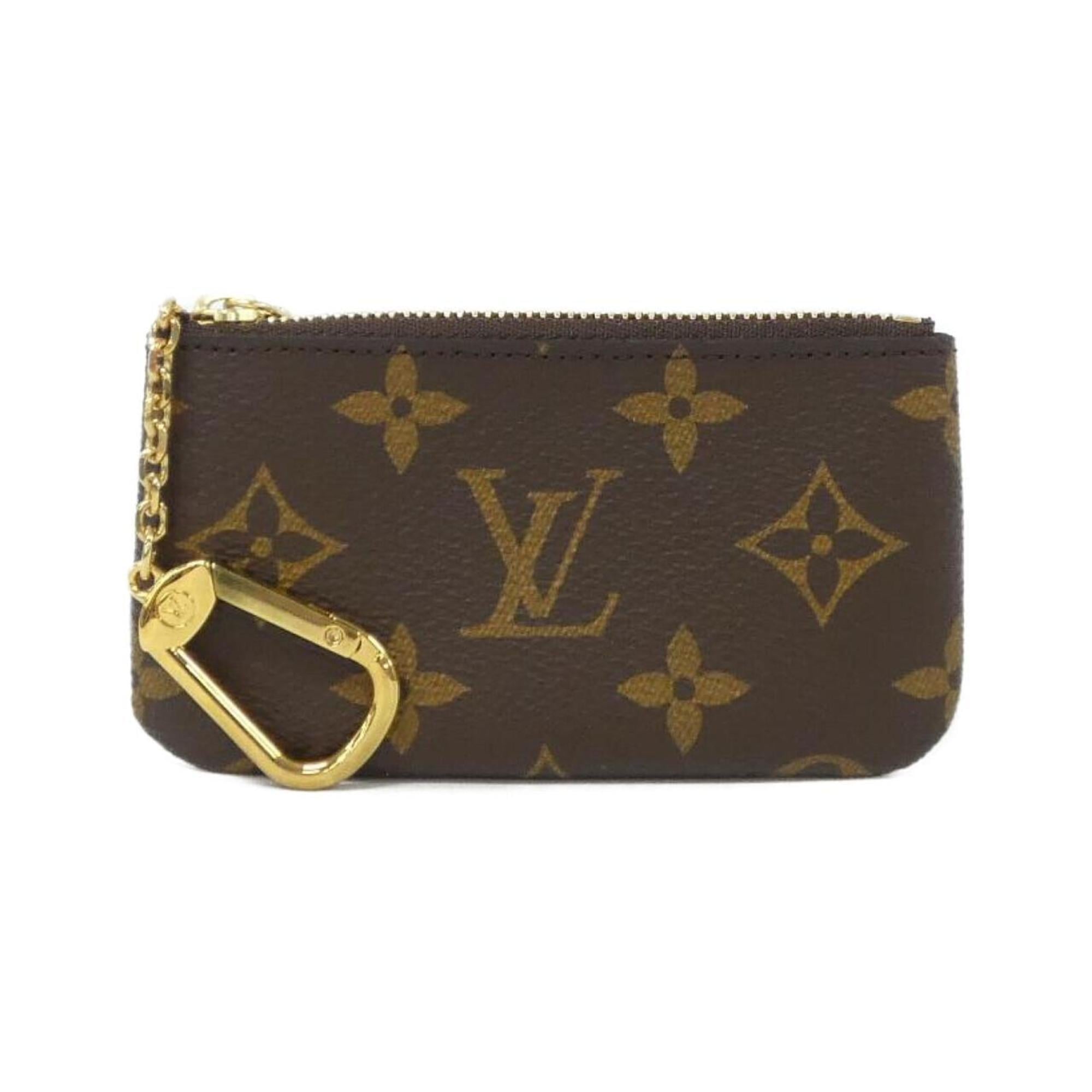 Louis Vuitton Monogram Pochette Clé M62650 Coin & Key Case