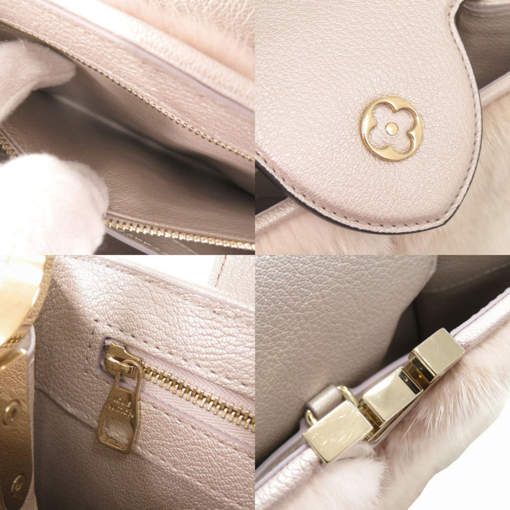 Louis Vuitton Capucines BB Mink Champagne Pink Handbag LV 1183 LOUIS VUITTON — Like New