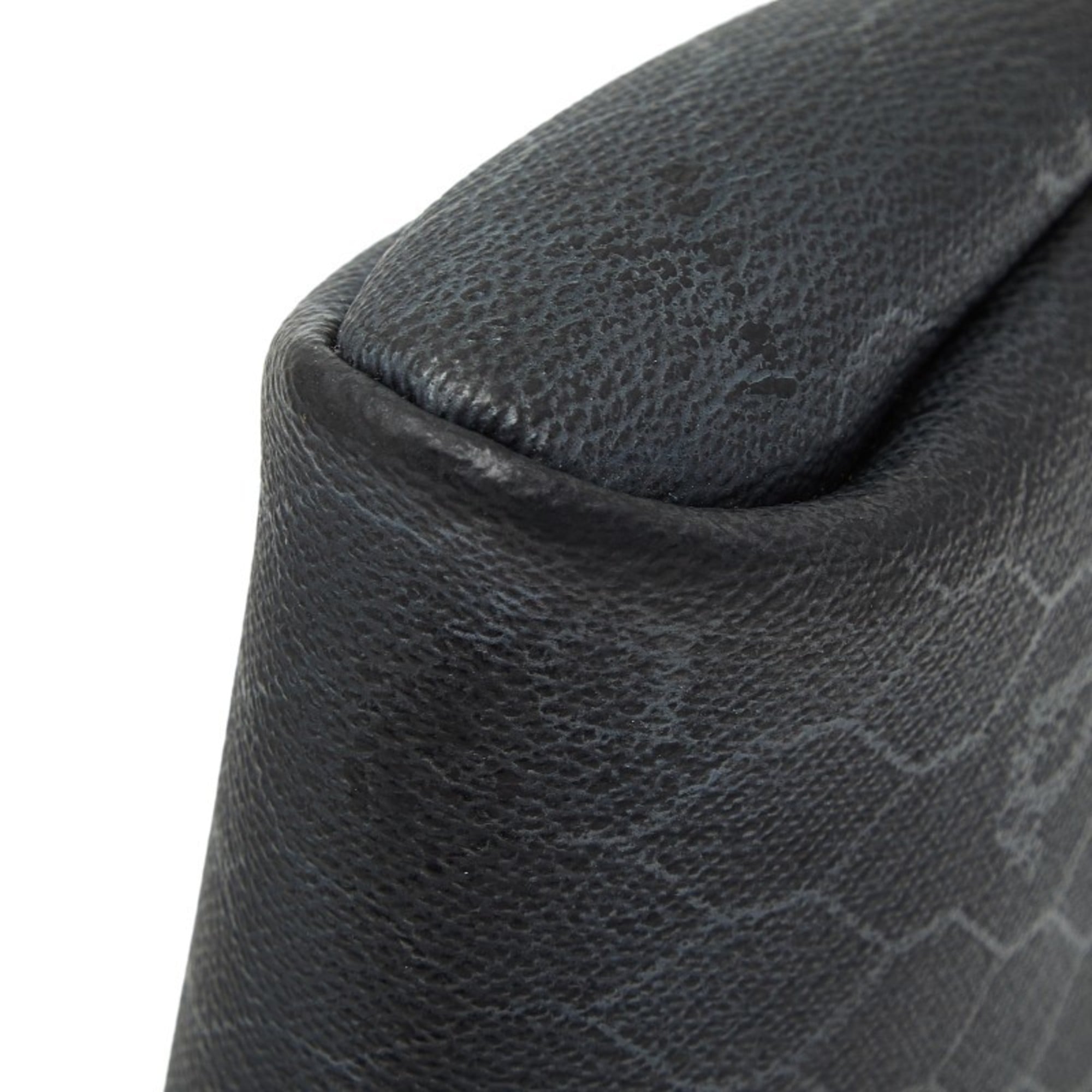 Christian Dior Dior Honeycomb Crossbody Chain Shoulder Bag Black Women's