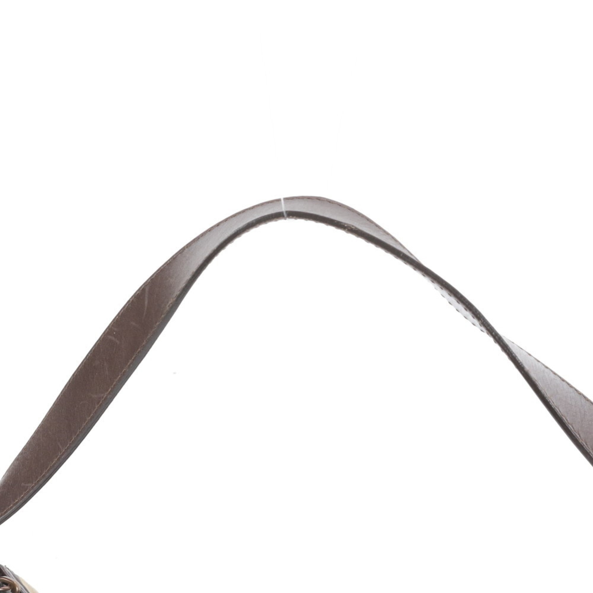 Celine all-over print leather shoulder bag, one-shoulder tote handbag, brown, women's