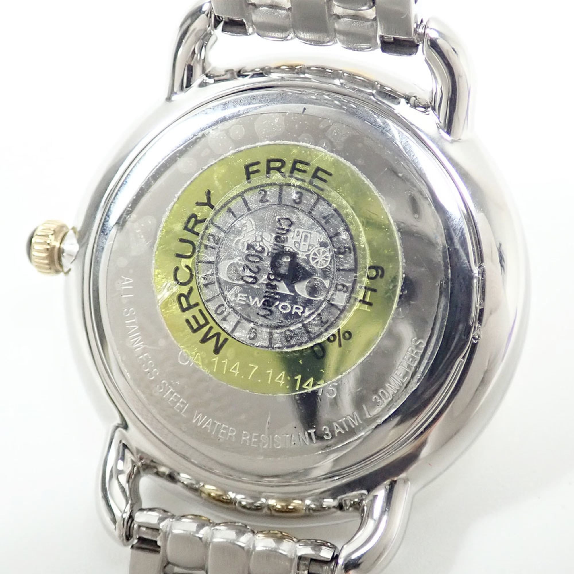 Coach Delancey Women's Quartz Watch, Stainless Steel, CA114.7.14.1415, Battery Operated — Good