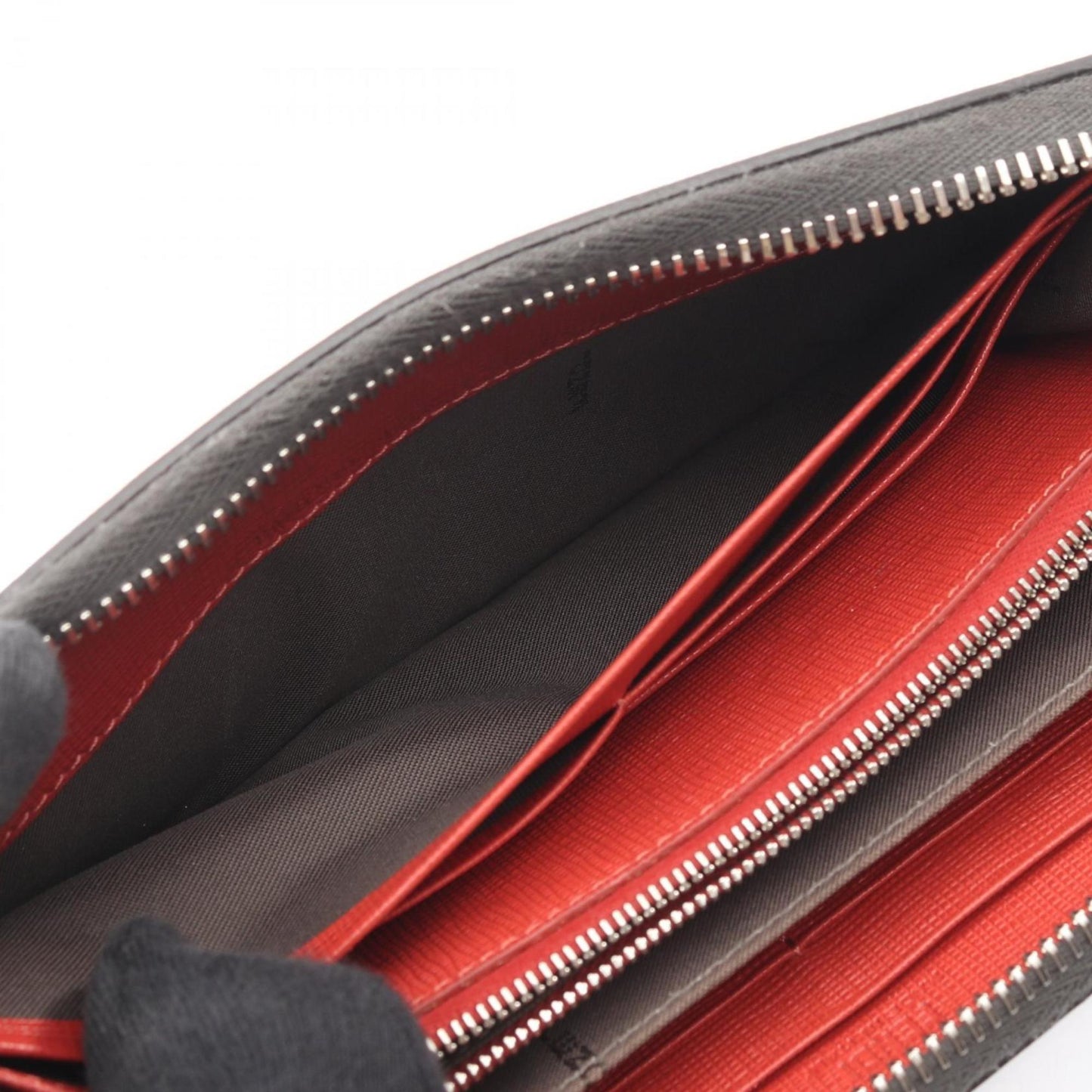 Fendi By the Way round long wallet, leather, women's, gray, beige, multicolor, 8M0299