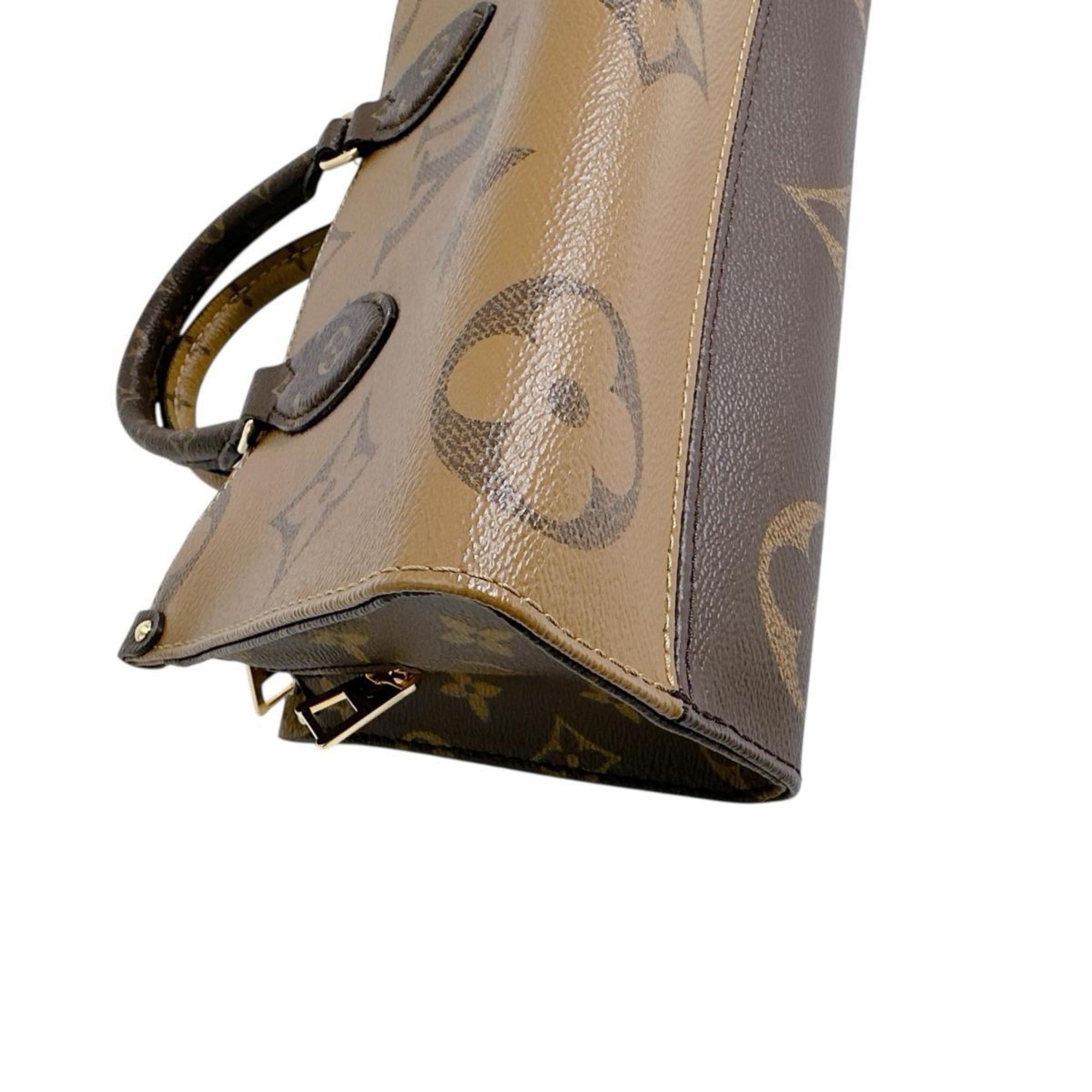 Louis Vuitton On the Go New York Monogram Canvas Tote Bag, Brown, M46653 — Like New