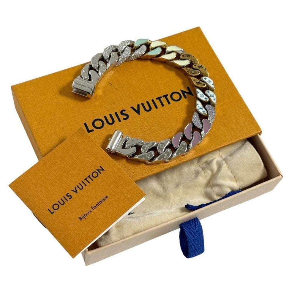 Louis Vuitton Men's Bracelet, Soapy Chain — Like New