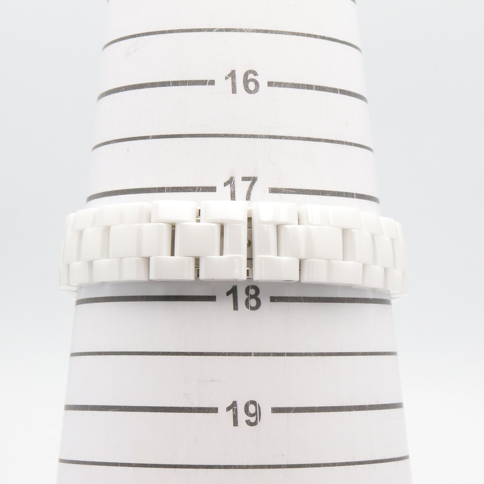 Chanel J12 12-Diamond Watch, Ceramic, Diamond, Ladies, Pink Tone, Shell, H5513 — Very Good