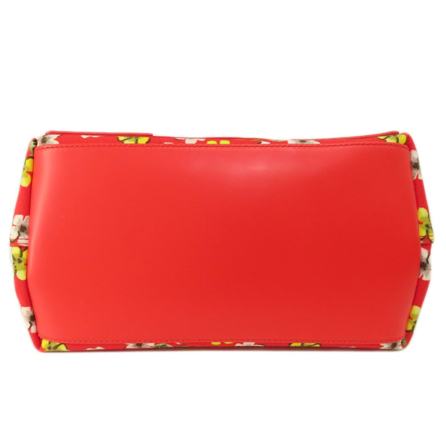 Balenciaga 329933 Navy Cabas Flower Motif Handbag Canvas Women's BALENCIAGA