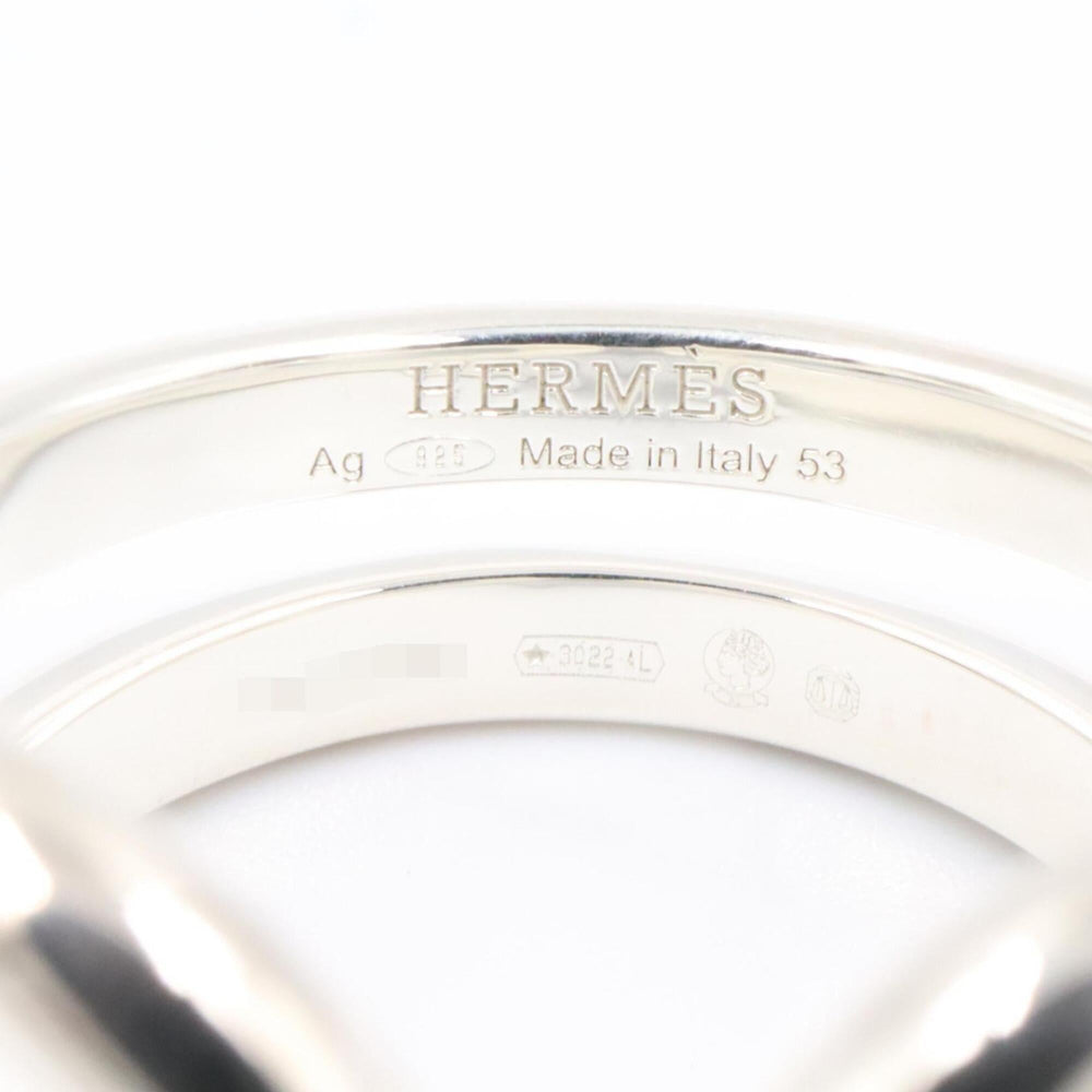 Hermes Lima Ring - Sterling Silver 925 Women's Ring/Finger Tone — New - Store Return