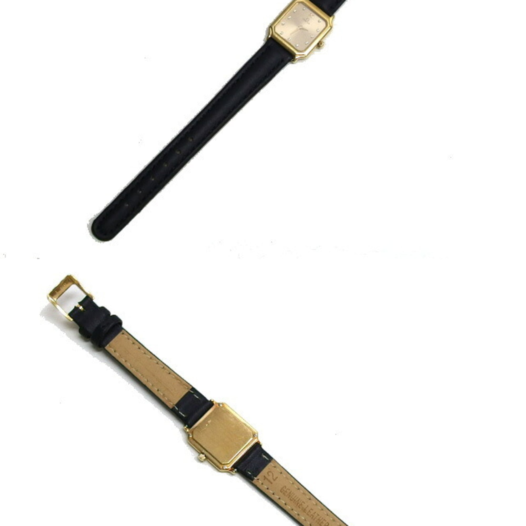 Omega De Ville 11-Diamond Ladies Watch, 18K Yellow Gold — Very Good